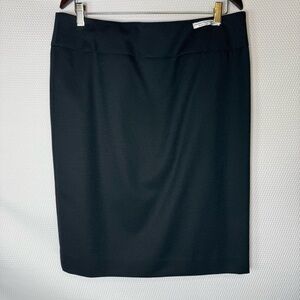 Pendleton Classic Black Pencil Skirt Sz 14 NWT 100% Virgin Wool